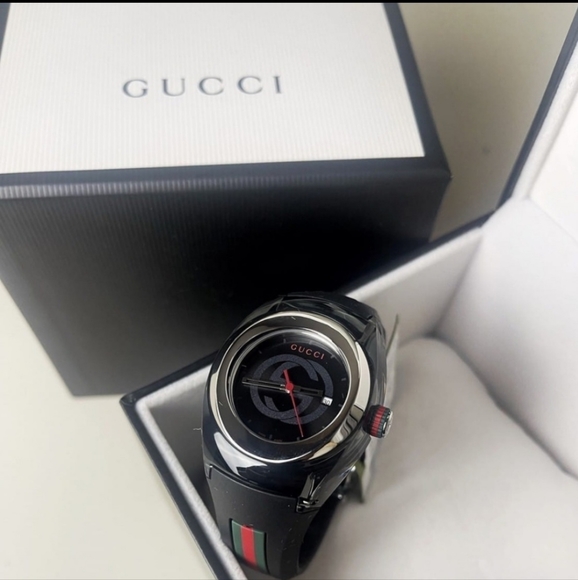 Black Luxury Gucci Watch BRAND NEW!! - Picture 3 of 5